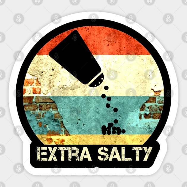 Extra Salty Sticker by Mima_SY